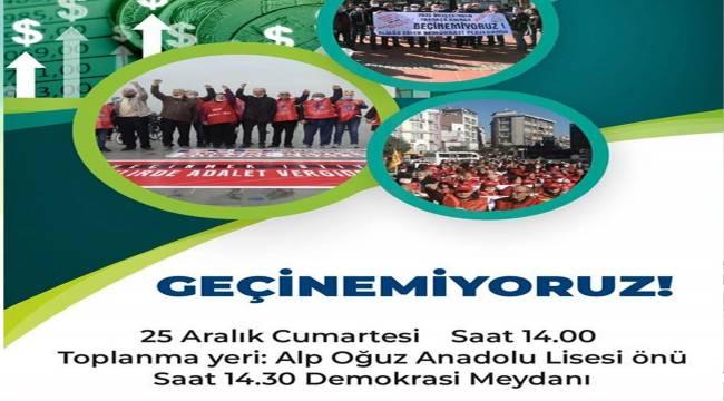 ALİAĞA'DA "GEÇİNEMİYORUZ" EYLEMİ YAPILACAK