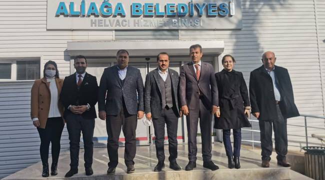 AK PARTİ MİLLETVEKİLİ KIRKPINAR'DAN ALİAĞA'YA ZİYARET