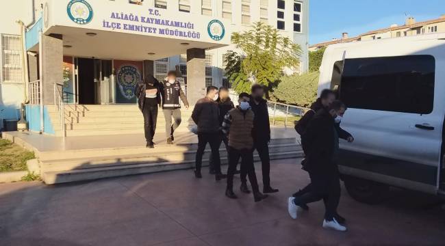 ALİAĞA'DA TEFECİLERE OPERASYON