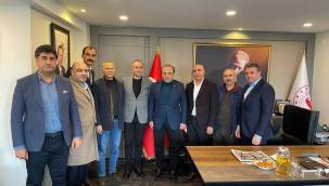 ERZURUMLU İŞADAMLARINDAN KAYMAKAMLIK ZİYARETİ