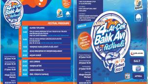 ALİAĞA'DA BU HAFTA SONU "AT-ÇEK BALIK AVI FESTİVALİ" VAR
