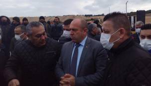 ALİAĞA GEMİ SÖKÜM İŞÇİLERİNE DESTEK ZİYARETLERİ SÜRÜYOR