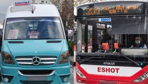 İZMİR'DE TOPLU ULAŞIM ÜCRETLERİNE ZAM YAPILDI