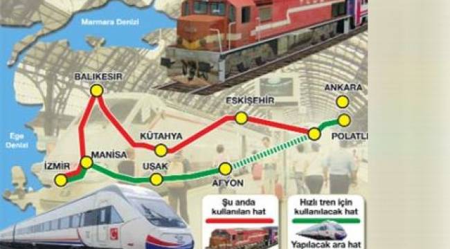 ANKARA-İZMİR ARASINDA ÇALIŞACAK YÜKSEK HIZLI TREN PROJESİ NE ZAMAN BİTECEK?