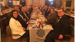 MEMLEKET PARTİSİ BAKIRÇAY BAŞKANLARI ALİAĞA'DA BULUŞTU