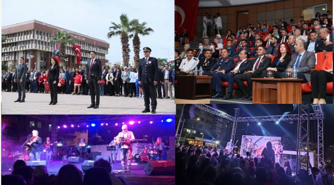 ALİAĞA'DA 19 MAYIS COŞKUSU