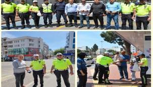 ALİAĞA'DA YAYALAR İÇİN UYGULAMA YAPILDI