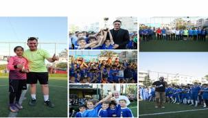 FUTBOL TURNUVASININ ŞAMPİYONLARINA ÖDÜLLERİ VERİLDİ