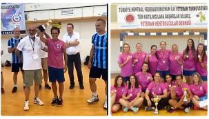 ALİAĞA'NIN HENTBOLCU KADINLARI İLÇENİN GURURU OLDU