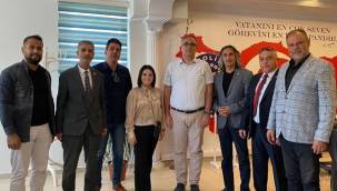 ALTO VE İYİ PARTİ'DEN EMNİYET MÜDÜRÜNE ZİYARET