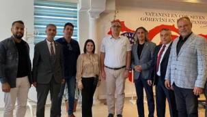 ALTO VE İYİ PARTİ'DEN EMNİYET MÜDÜRÜNE ZİYARET