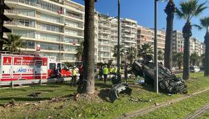 KARŞIYAKA'DA AŞIRI HIZ 3 CAN ALDI