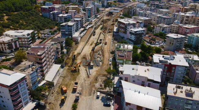 KATLI KAVŞAK PROJESİNİN YÜZDE 60'I TAMAMLANDI