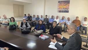 MUHTARLARDAN KAYMAKAMLIK ZİYARETİ