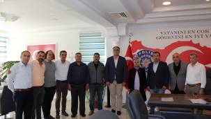 YENİDEN REFAH VE MHP'DEN EMNİYET MÜDÜRÜ AVCI'YA ZİYARET