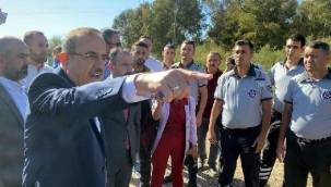 AK PARTİLİ SÜREKLİ'YE GÜVENLİK İZİN VERMEDİ