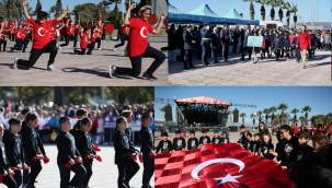 ALİAĞA'DA CUMHURİYET BAYRAMI KUTLAMALARI COŞKUYLA DEVAM EDİYOR