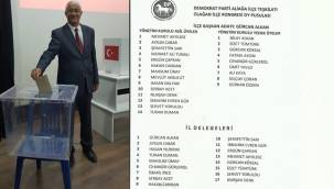ALİAĞA DP BAŞKANI GÜRCAN ALKAN OLDU