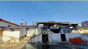 ALİAĞA HELVACI'DA ÇIKAN YANGINDA 1 ÇOCUK HAYATINI KAYBETTİ