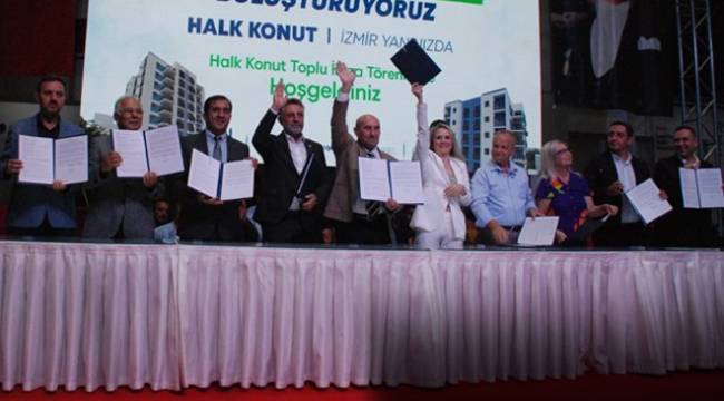 HALK KONUT'TA İMZALAR TAMAM