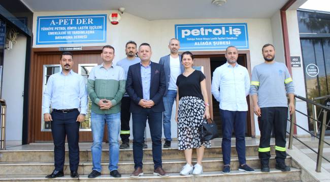 RAVAGO PETROKİMYA YÖNETİCİLERİNDEN PETROL-İŞ'E ZİYARET