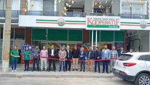 ŞAKRAN'DA TARIM KREDİ KOOPERATİF MARKETİ AÇILDI