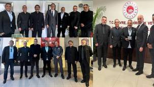 ADEM ŞİMŞEK VE YÖNETİMİNDEN İZMİR ZİYARETİ