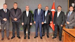 ADEM ŞİMŞEK VE YÖNETİMİNDEN İZMİR ZİYARETLERİ