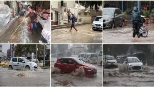 HER YAĞMURDA İZMİR'DE HEP AYNI MANZARA