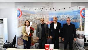 CHP MİLLETVEKİLİ POLAT ALİAĞA'YA GELDİ