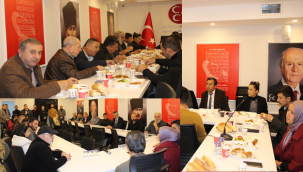 MHP ALİAĞA İLÇE BAŞKANLIĞI'NIN DÜZENLEDİĞİ KAHVALTIDA BELEDİYE BAŞKANI ACAR'DAN ÖNEMLİ AÇIKLAMALAR GELDİ