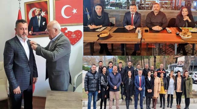 TÜRKİYE DEĞİŞİM PARTİSİ ALİAĞA İLÇE BAŞKANLIĞI GÖREVİNE OSMAN KOCABIYIK ATANDI