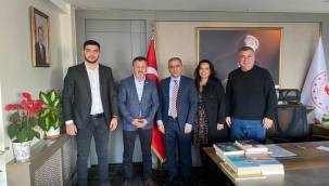 TDP'DEN İLK ZİYARET KAYMAKAMLIĞA