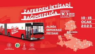 GEZİCİ MÜZE-SERGİ ALİAĞA'YA GELDİ