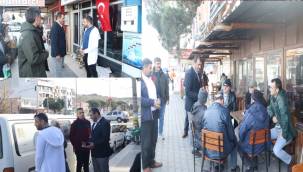 HÜDA PAR ALİAĞA, ŞAKRAN'DA ESNAF ZİYARETİNDE BULUNDU