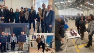 İYİ PARTİ'DEN MUHTARLARA VE ESNAFA ZİYARET