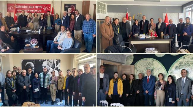 İYİ PARTİ'DEN SİYASİLERE ZİYARET