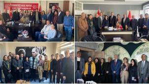 İYİ PARTİ'DEN SİYASİLERE ZİYARET