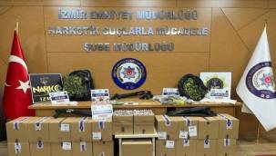 İZMİR'DE UYUŞTURUCUDAN 91 TUTUKLAMA
