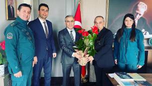 GÜMRÜK MÜDÜRÜLÜĞÜ'NDEN KAYMAKAMLIK ZİYARETİ