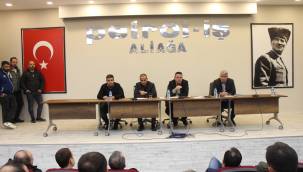 PETROL-İŞ ALİAĞA ŞUBESİ,PETKİM PETROKİMYA ÇALIŞANI ÜYELERİ İLE TOPLANTI YAPTI