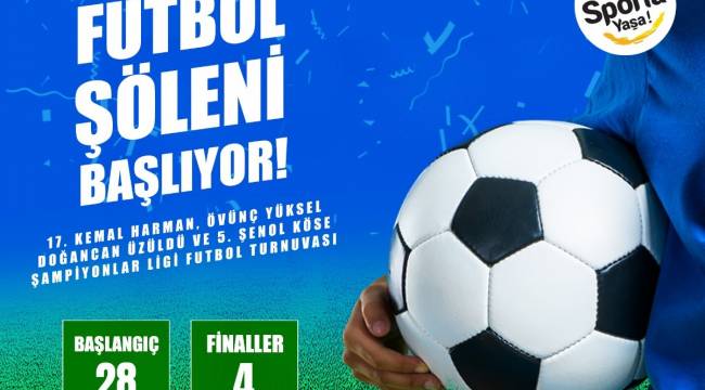 ALİAĞA'DA FUTBOL ŞÖLENİ YARIN BAŞLIYOR