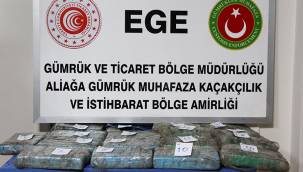 ALİAĞA LİMANINDA 22,6 KG UYUŞTURUCU ELE GEÇİRİLDİ