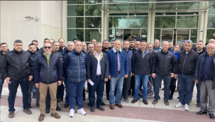 BÜYÜKŞEHİR ÖNÜNDE "S PLAKA" İSYANI