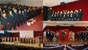 ÇANAKKALE ZAFERİ'NİN 108.YILDÖNÜMÜ TÖRENLER İLE KUTLANDI