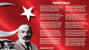 İSTİKLAL MARŞI'NIN KABULÜ VE MEHMET AKİF ERSOY'U ANMA PROGRAMI DÜZENLENECEK