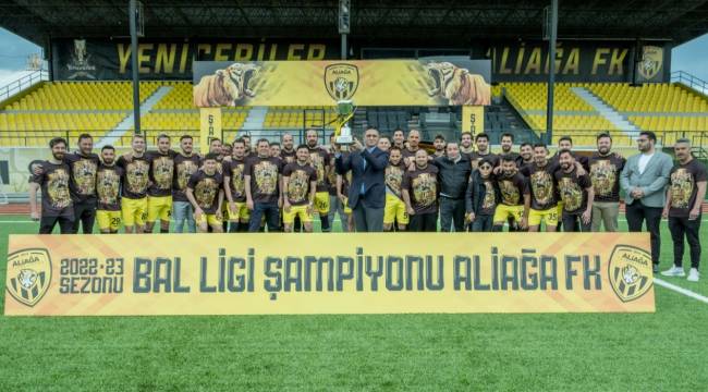 ALİAĞASPOR FK, YEŞİL BEYAZLI RENKLERE DÖNÜYOR