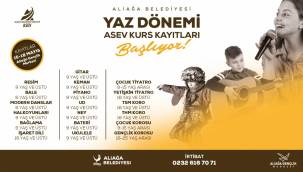 ASEV YAZ DÖNEMİ KURS KAYITLARI P.TESİ GÜNÜ BAŞLAYACAK