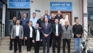 MHP'Lİ OSMANAĞAOĞLU ALİAĞA'DA ZİYARETLERDE BULUNDU