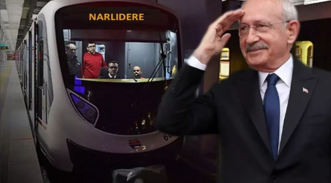 NARLIDERE METROSU'NU KILIÇDAROĞLU AÇACAK!